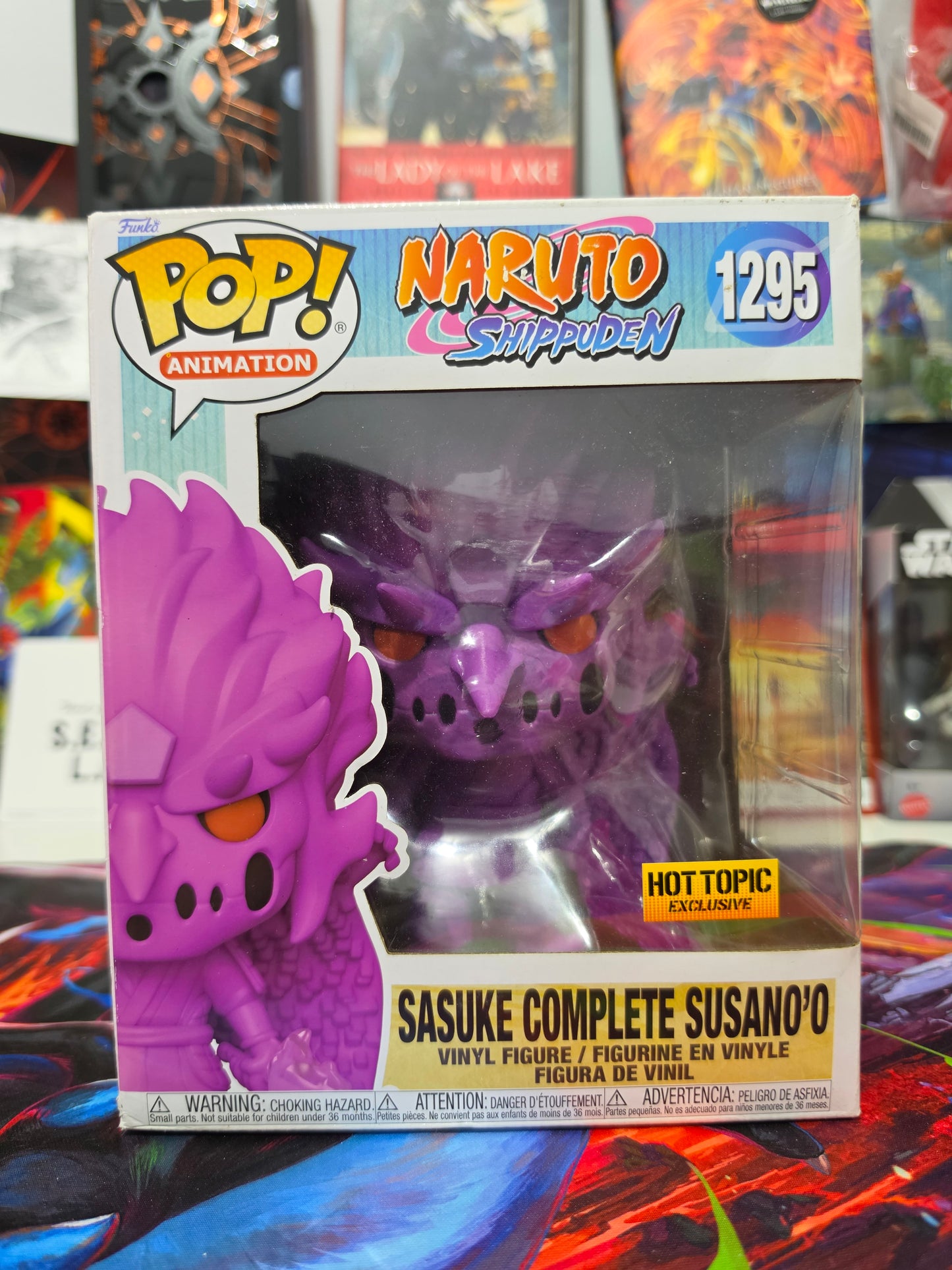 Funko Pop! Animation: Naruto Shippuden – Sasuke Complete Susano'o #1295 (Hot Topic Exclusive) Vinyl Figure