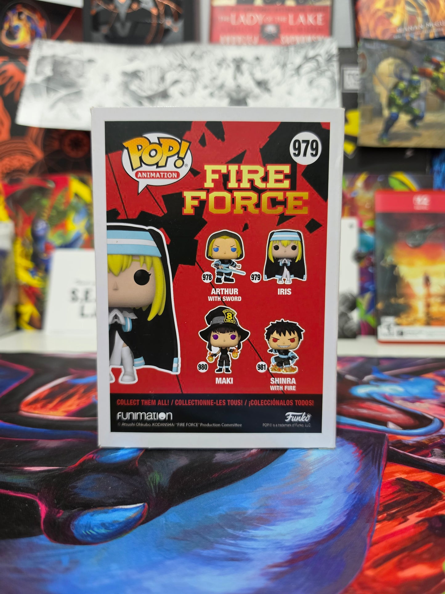 Funko Pop! Animation: Fire Force – Iris #979 Vinyl Figure