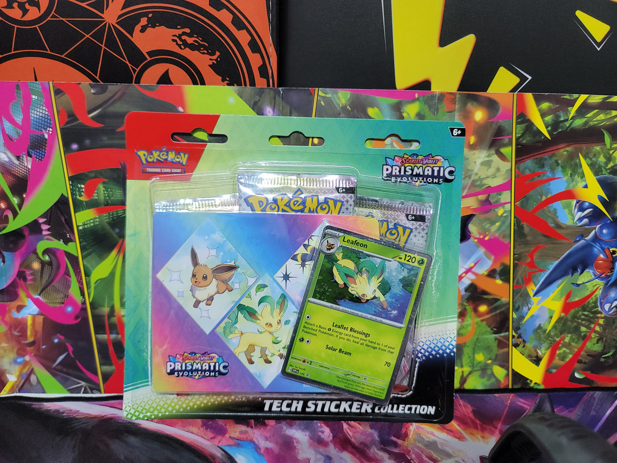Pokémon TCG: Prismatic Evolutions Tech Sticker Collection