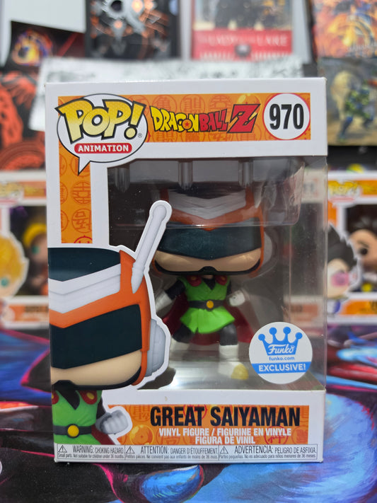 Funko Pop! Animation: Dragon Ball Z – Great Saiyaman #970 (Funko Shop Exclusive) Vinyl Figure