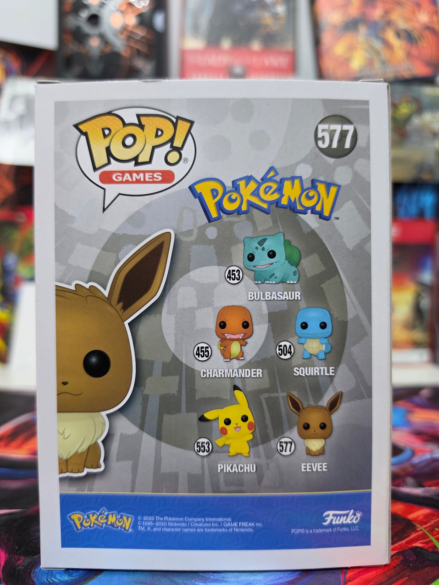 Funko Pop! Games: Pokémon – Eevee #577 Vinyl Figure