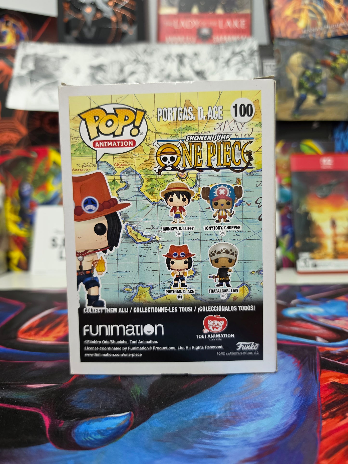 Funko Pop! Animation: One Piece – Portgas D. Ace #100 Vinyl Figure