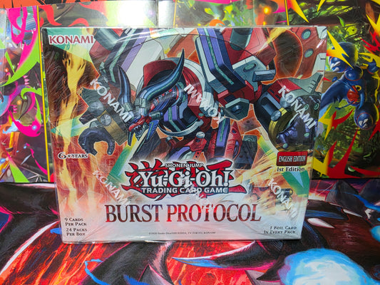 Yu-Gi-Oh! TCG Burst Protocol Booster Box 1st Edition