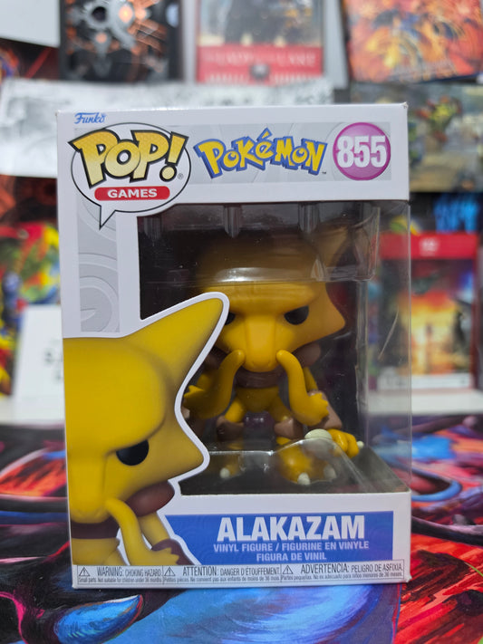 Funko Pop! Games: Pokémon – Alakazam #855 Vinyl Figure