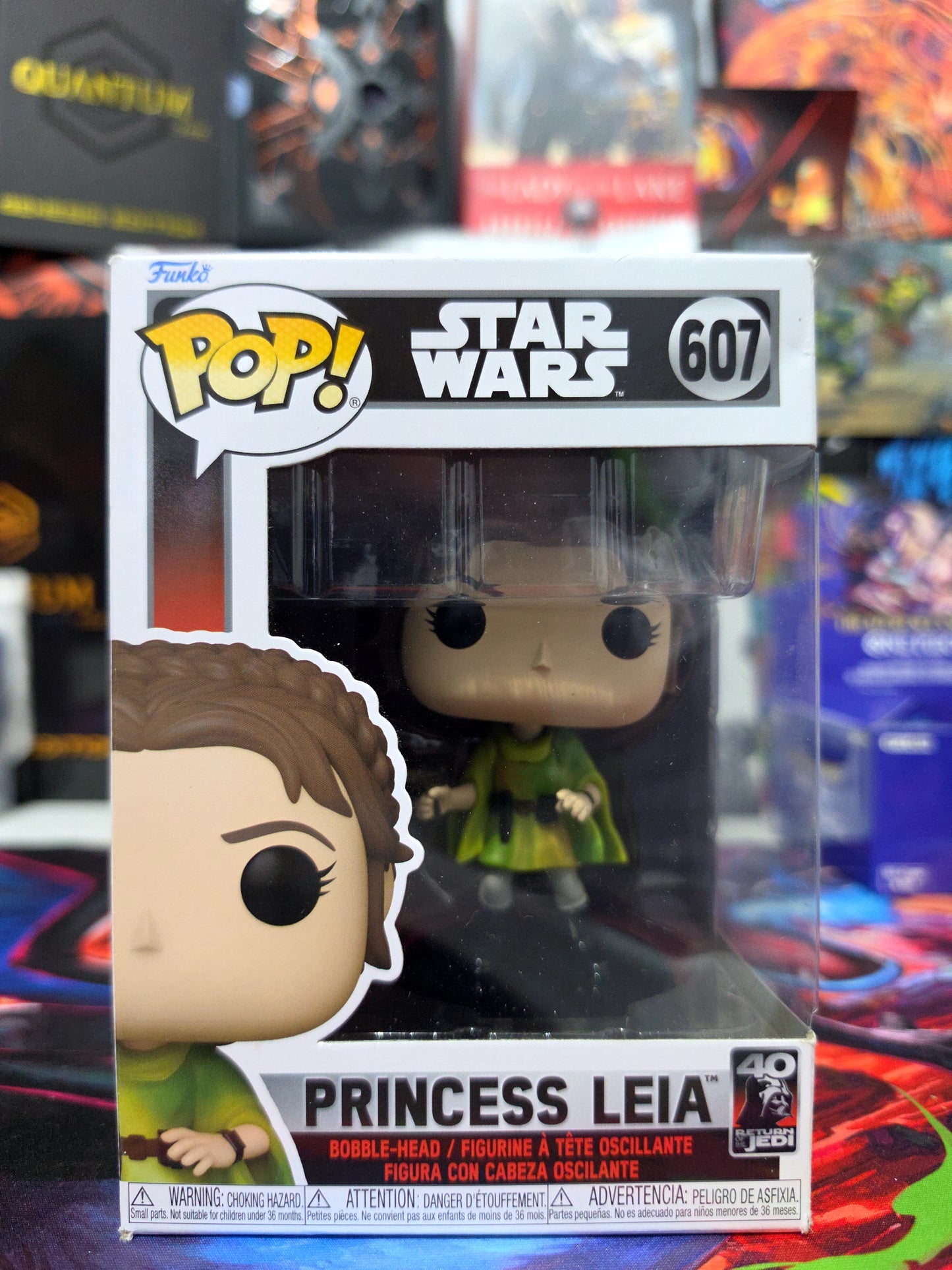 Funko Pop! Star Wars: Princess Leia #607 – 40th Anniversary: Return of the Jedi