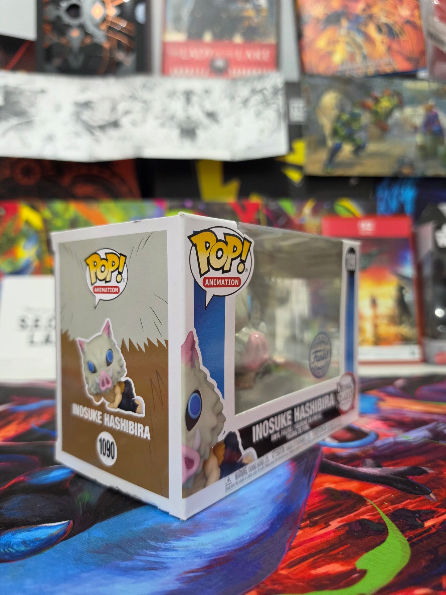 Funko Pop! Animation: Demon Slayer – Inosuke Hashibira #1090 (Funko Special Edition) Vinyl Figure