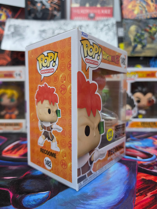Funko Pop! Animation: Dragon Ball Z – Recoome #1492 (Entertainment Earth Exclusive – Glow in the Dark) Vinyl Figure