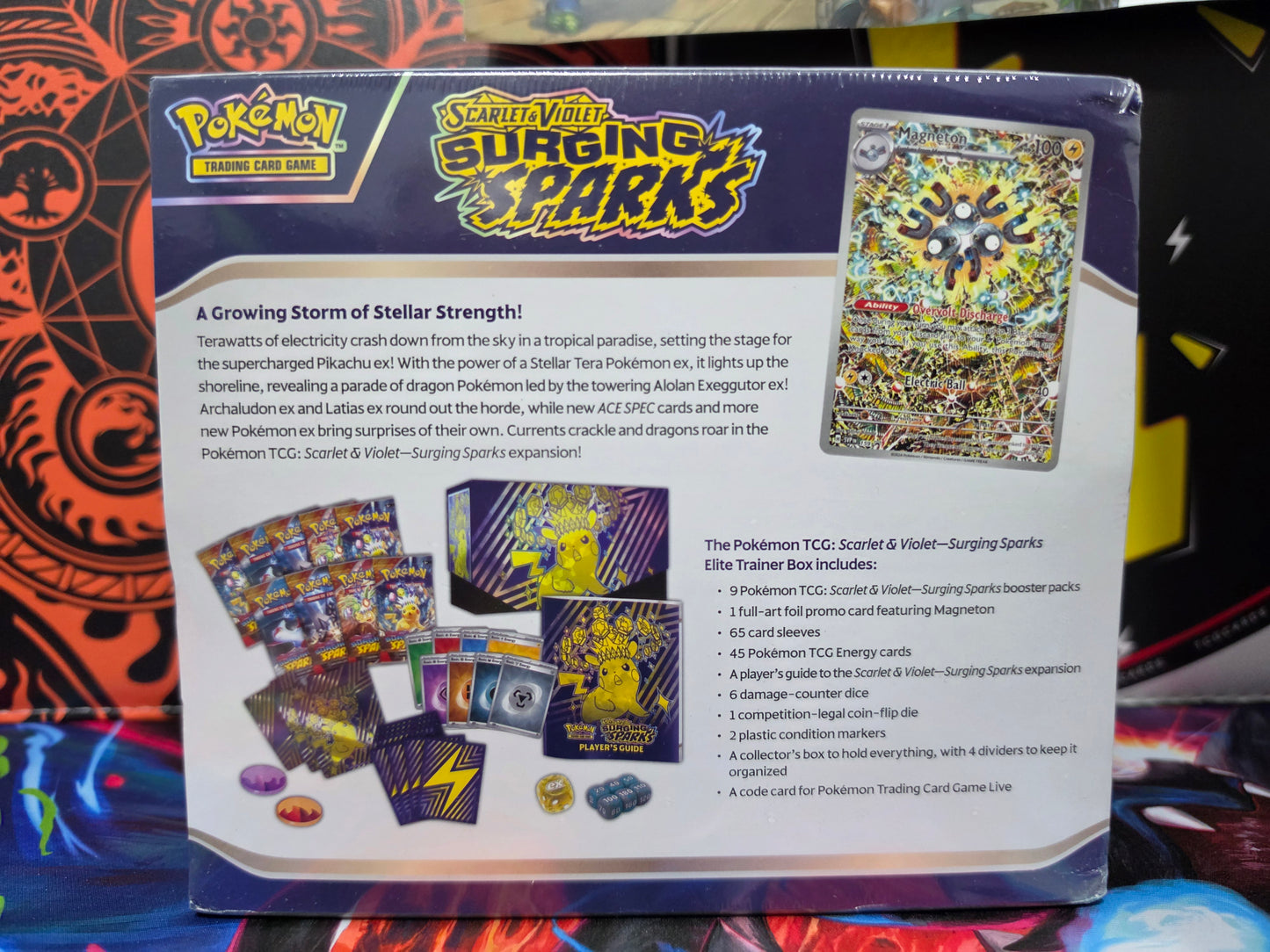 Pokémon TCG: Scarlet & Violet-Surging Sparks Elite Trainer Box