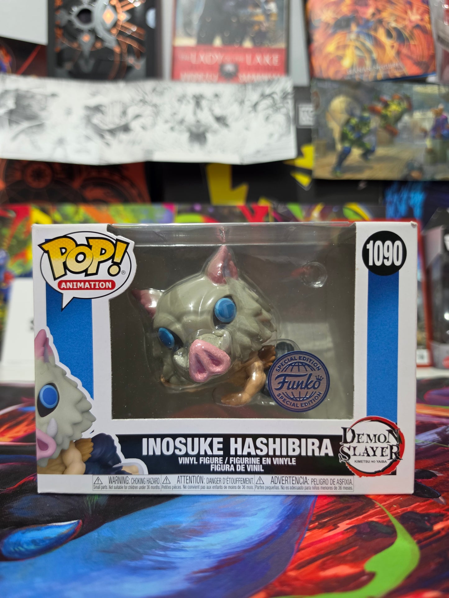 Funko Pop! Animation: Demon Slayer – Inosuke Hashibira #1090 (Funko Special Edition) Vinyl Figure