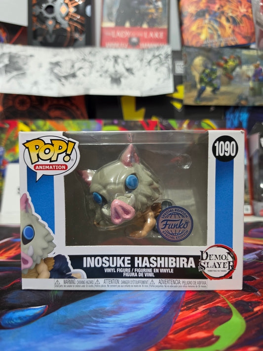 Funko Pop! Animation: Demon Slayer – Inosuke Hashibira #1090 (Funko Special Edition) Vinyl Figure