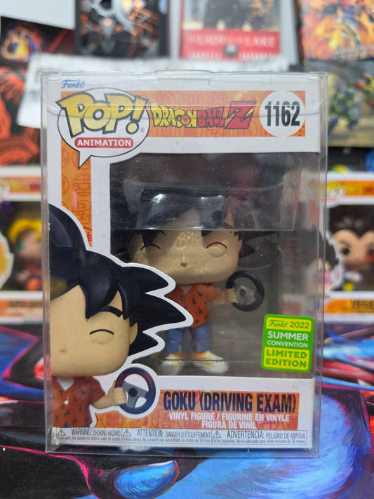 Funko Pop! Animation: Dragon Ball Z – Goku (Driving Exam) #1162 (2022 Summer Convention Limited Edition) Vinyl Figure