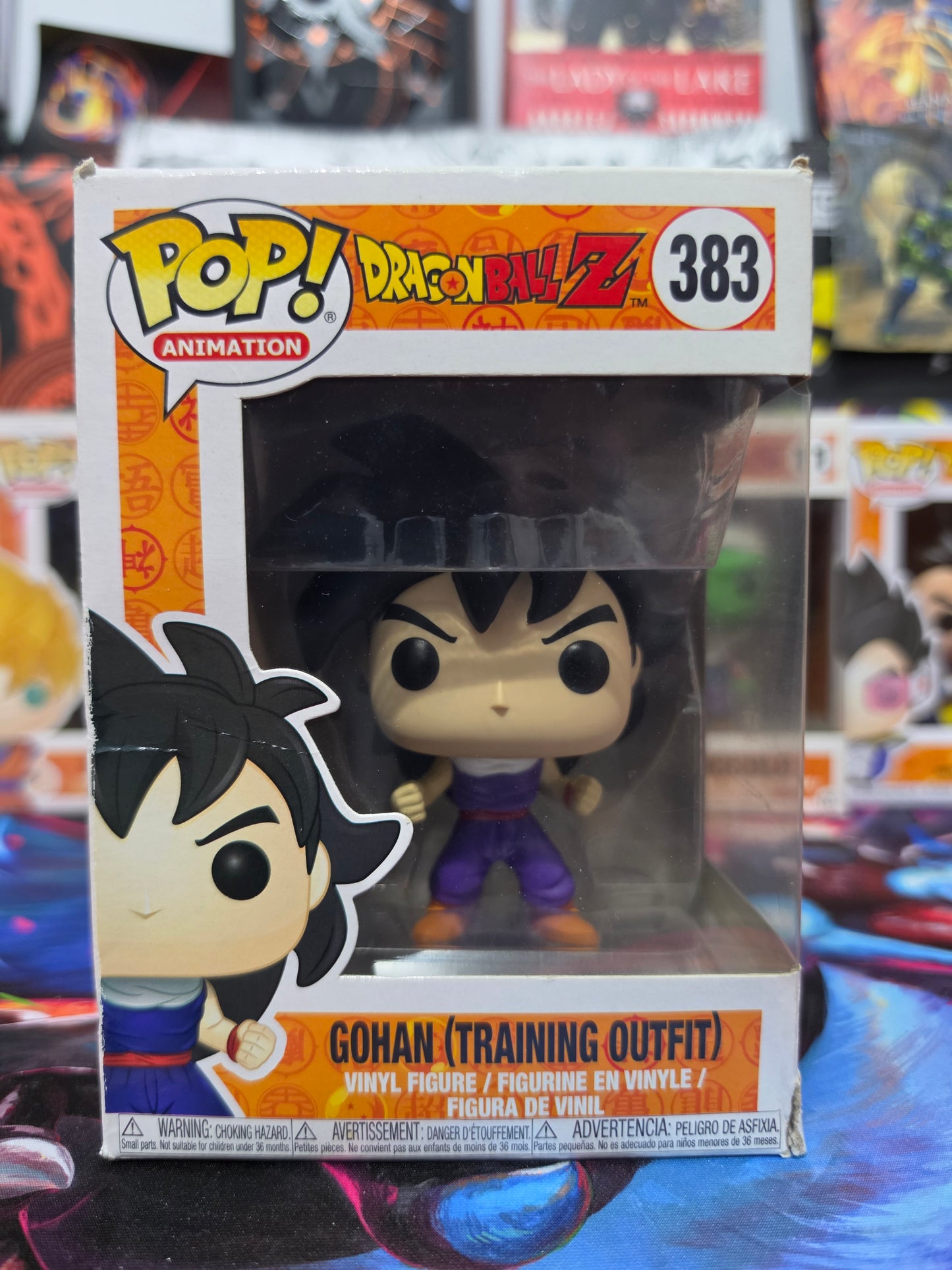 Funko Pop! Animation: Dragon Ball Z – Gohan (Training Outfit) #383 Vinyl Figure