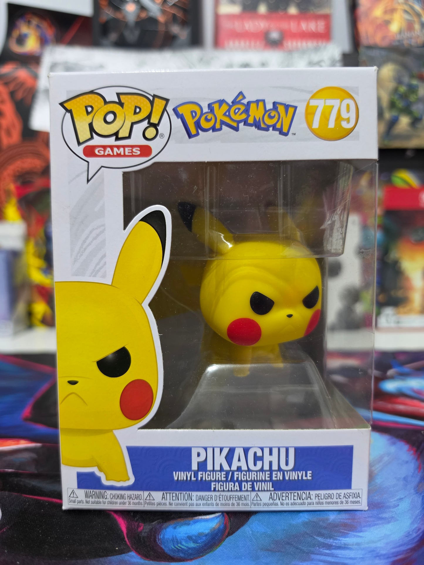 Funko Pop! Games: Pokémon – Angry Pikachu #779 Vinyl Figure