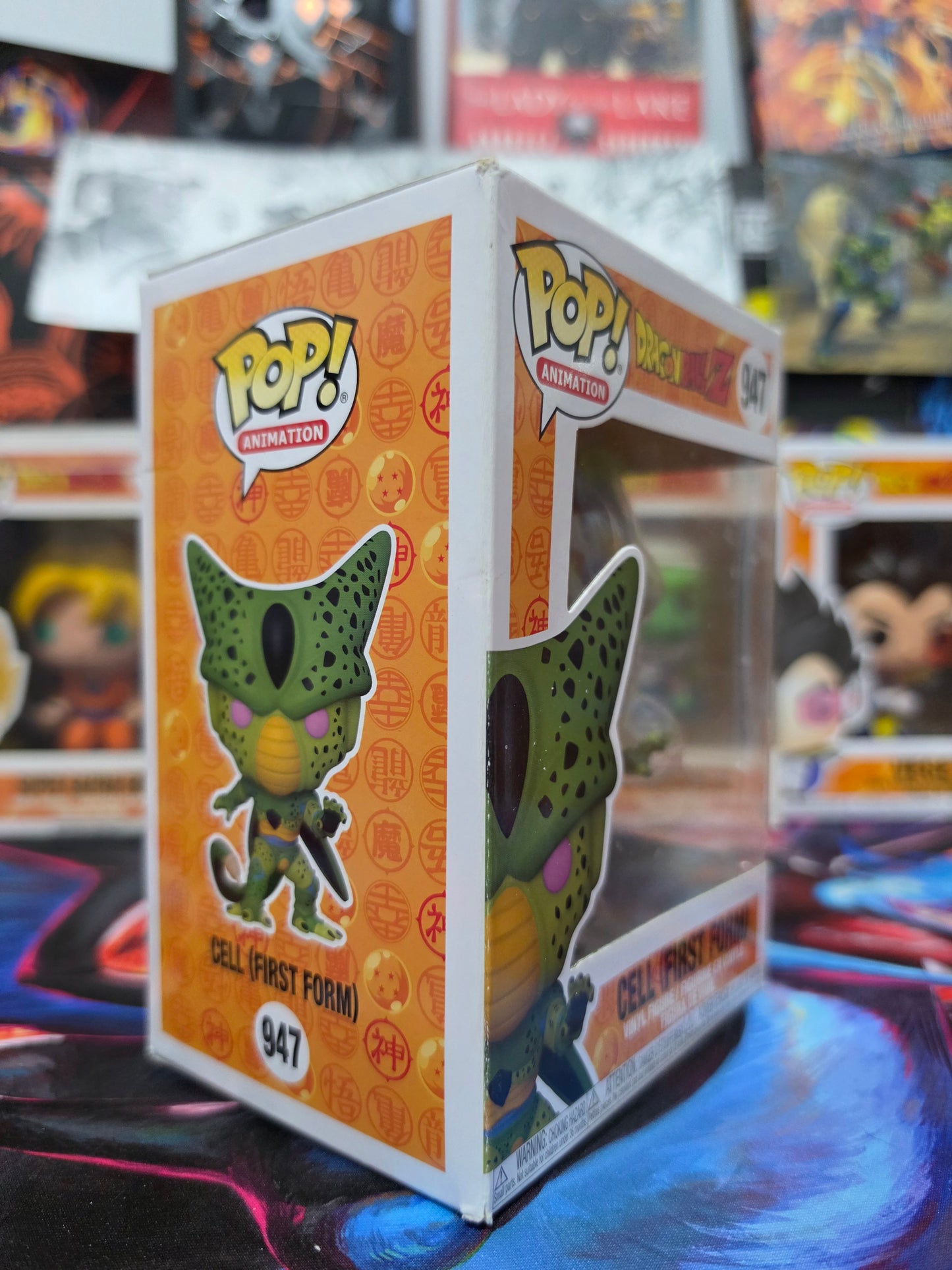 Funko Pop! Animation: Dragon Ball Z – Cell (First Form) #947 Vinyl Figure