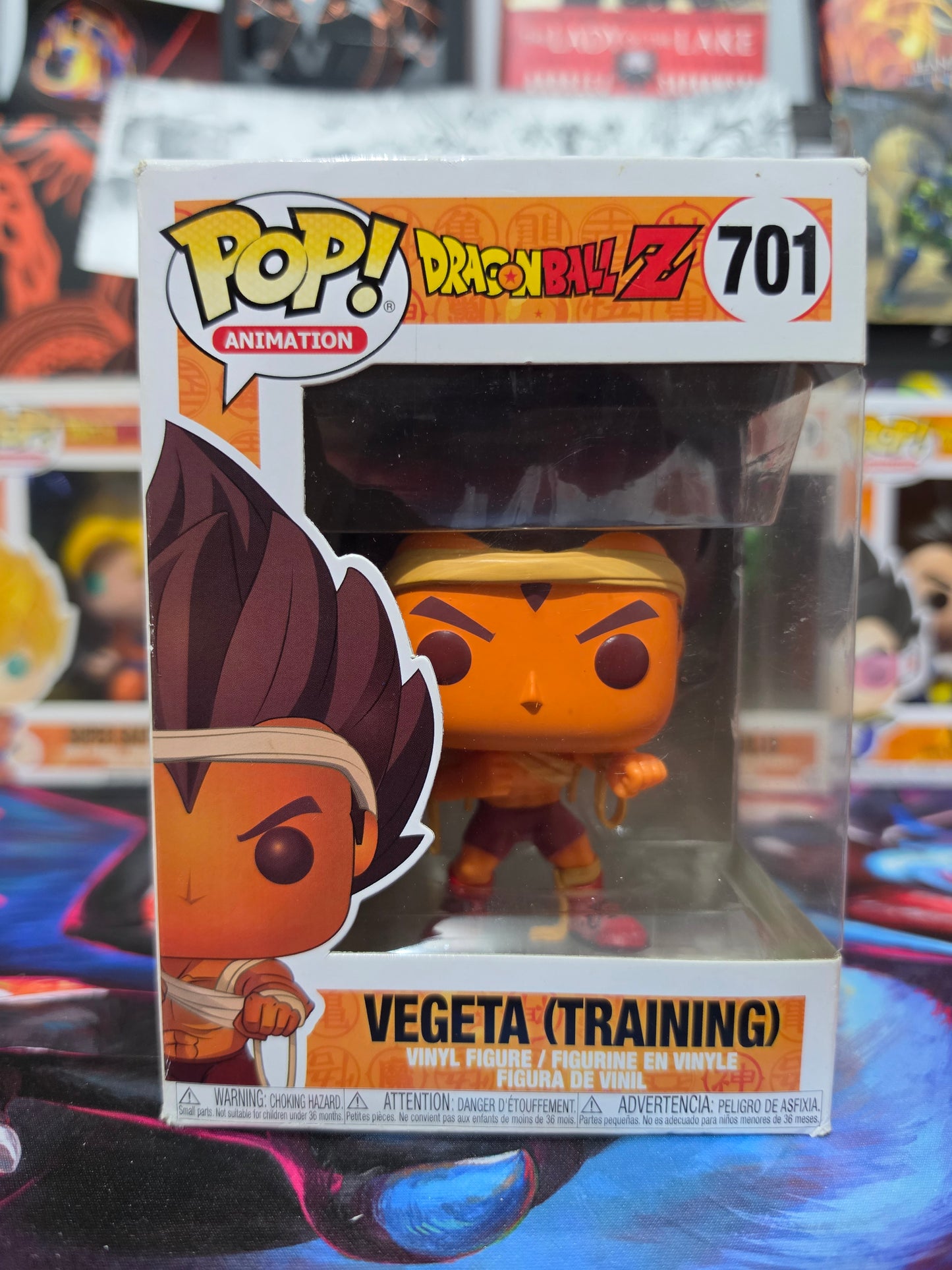 Funko Pop! Animation: Dragon Ball Z – Vegeta (Training) #701 Vinyl Figure