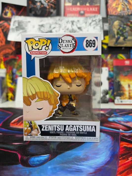 Funko Pop! Animation: Demon Slayer – Zenitsu Agatsuma #869 Vinyl Figure