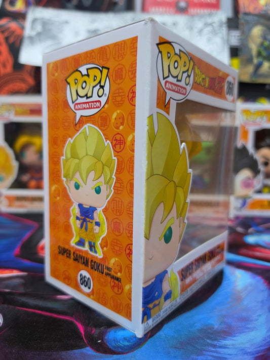 Funko Pop! Animation: Dragon Ball Z – Super Saiyan Goku (First Appearance) Vinyl Figure