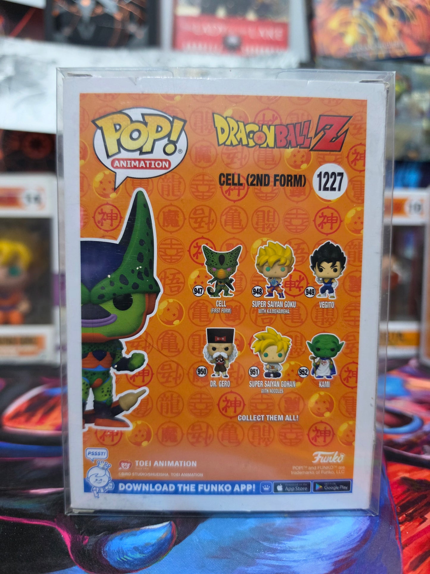 Funko Pop! Animation: Dragon Ball Z – Cell (2nd Form) #1227 (2022 Fall Convention Limited Edition) Vinyl Figure