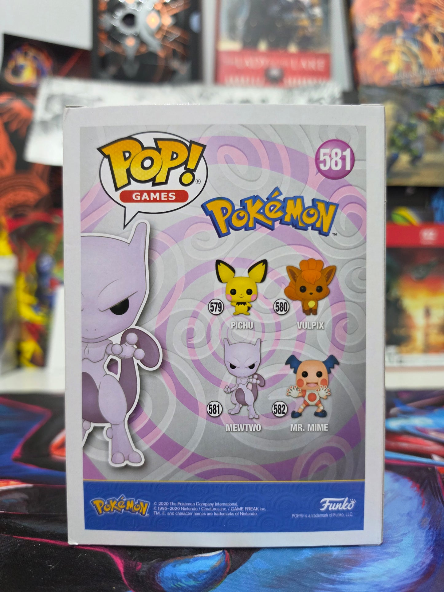 Funko Pop! Games: Pokémon – Mewtwo #581 Vinyl Figure
