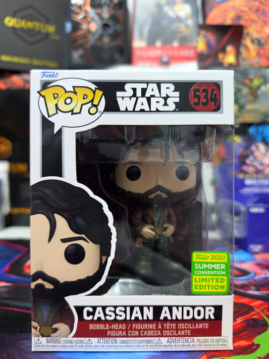 Funko Pop! Star Wars: Cassian Andor #534 – 2022 Summer Convention Limited Edition