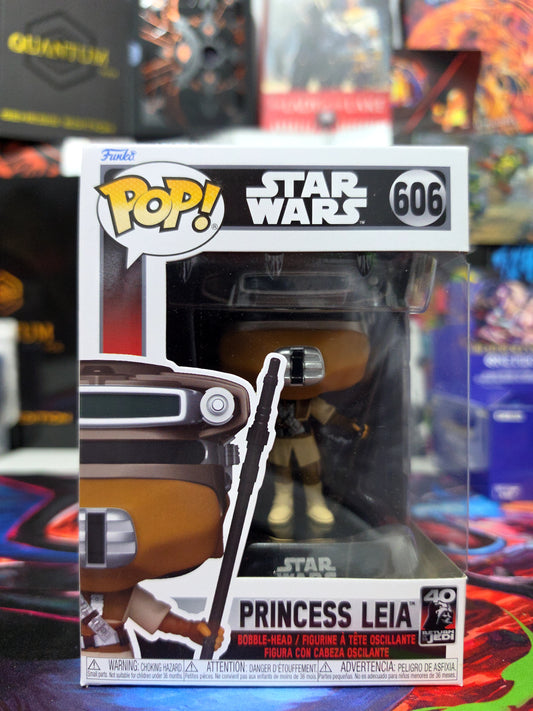 Funko Pop! Star Wars: Princess Leia #606 – 40th Anniversary: Return of the Jedi