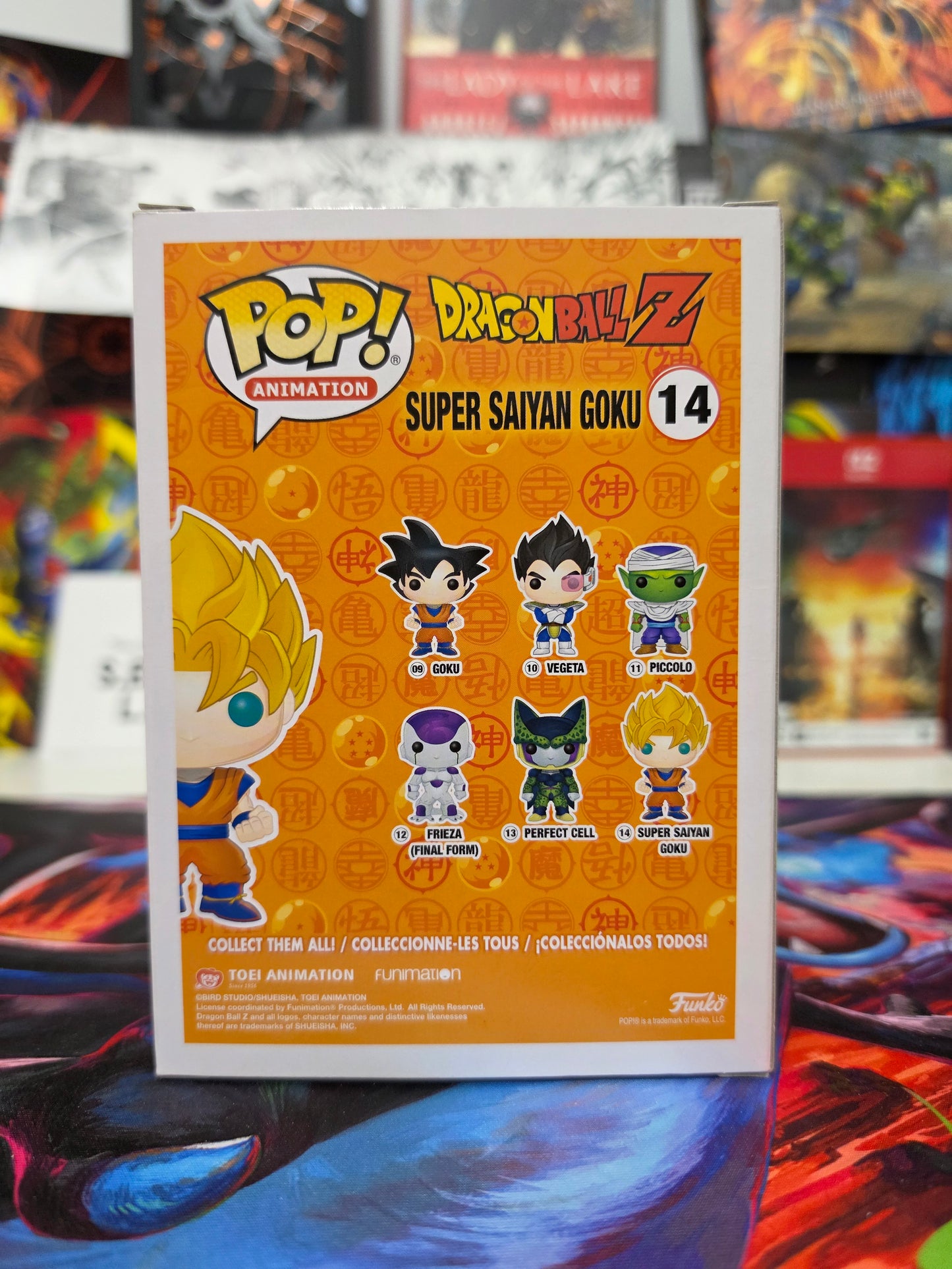 Funko Pop! Animation: Dragon Ball Z – Super Saiyan Goku #14 (Entertainment Earth Exclusive – Glow in the Dark) Vinyl Figure