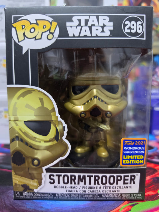 Funko Pop! Star Wars: Stormtrooper #296 – 2021 Wondrous Convention Limited Edition