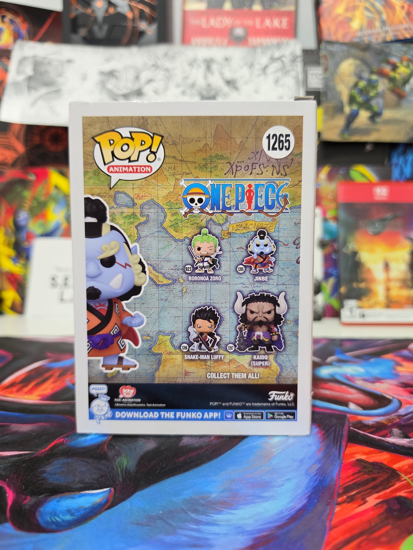 Funko Pop! Animation: One Piece – Jinbe #1265 Vinyl Figure