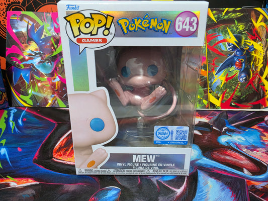 Funko Pop! Games: Pokémon – Mew #643 Vinyl Figure