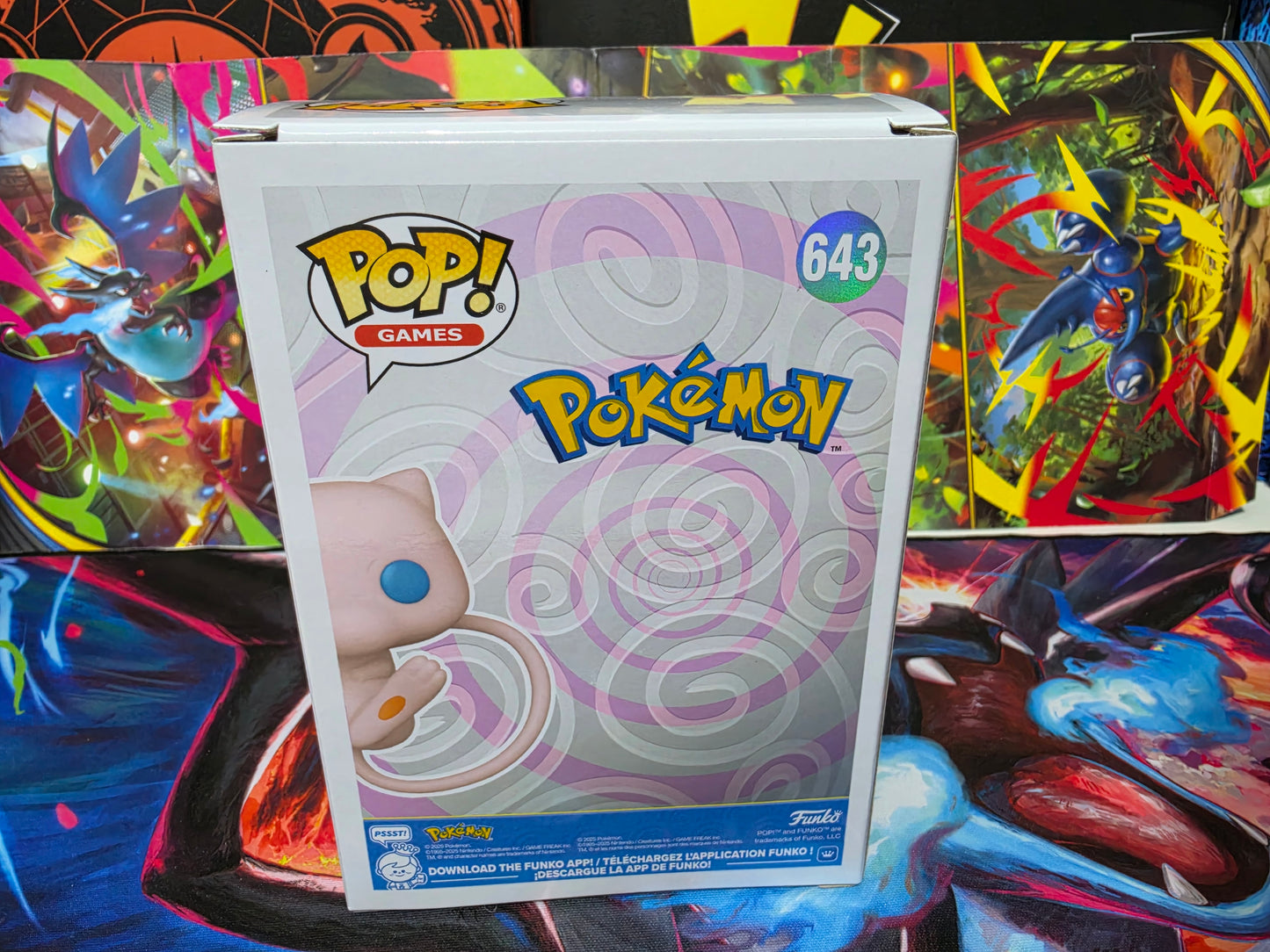 Funko Pop! Games: Pokémon – Mew #643 Vinyl Figure