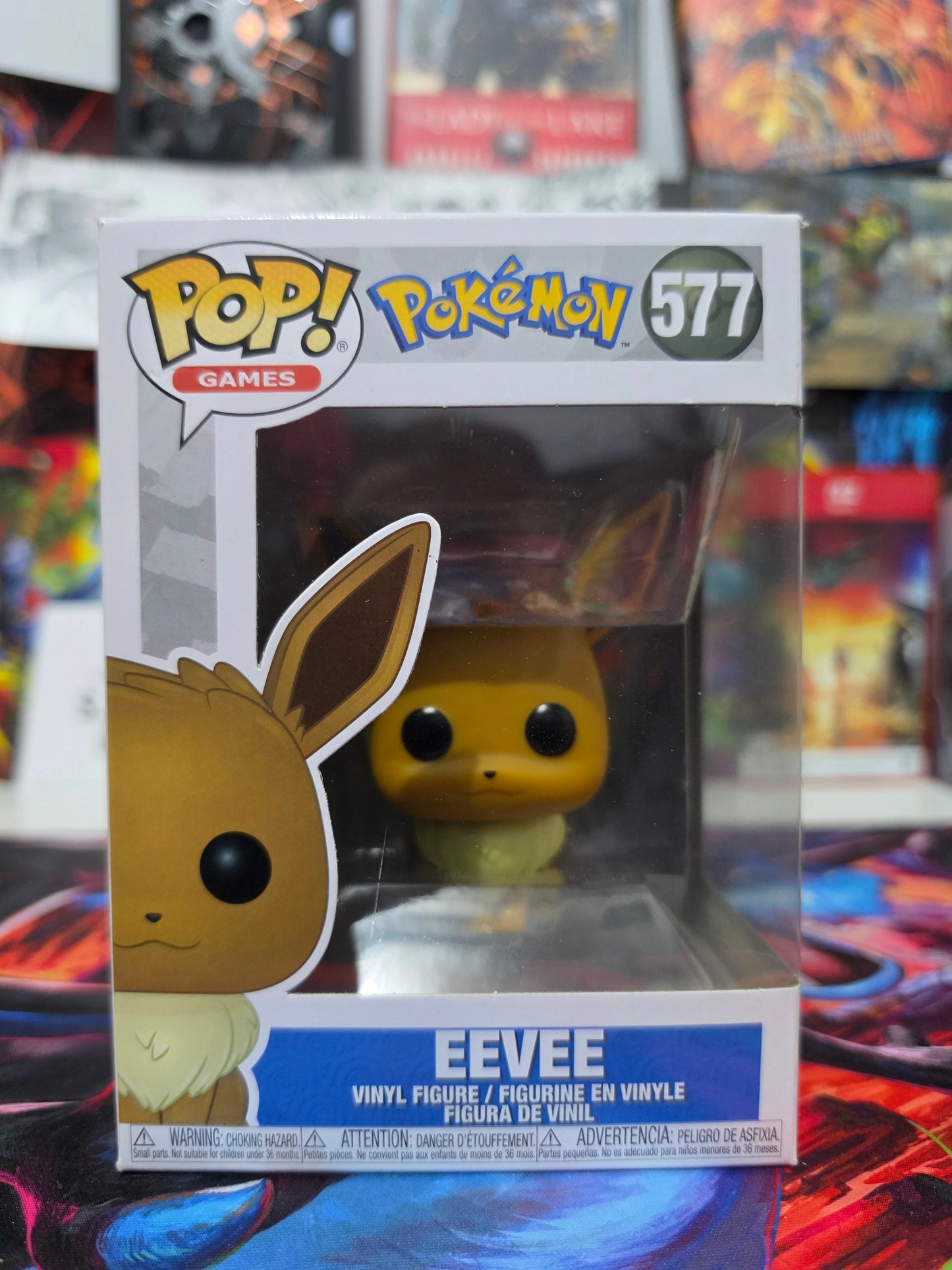 Funko Pop! Games: Pokémon – Eevee #577 Vinyl Figure