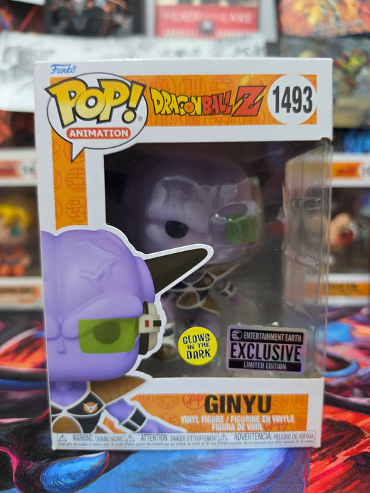 Funko Pop! Animation: Dragon Ball Z – Ginyu #1493 (Entertainment Earth Exclusive – Glow in the Dark) Vinyl Figure