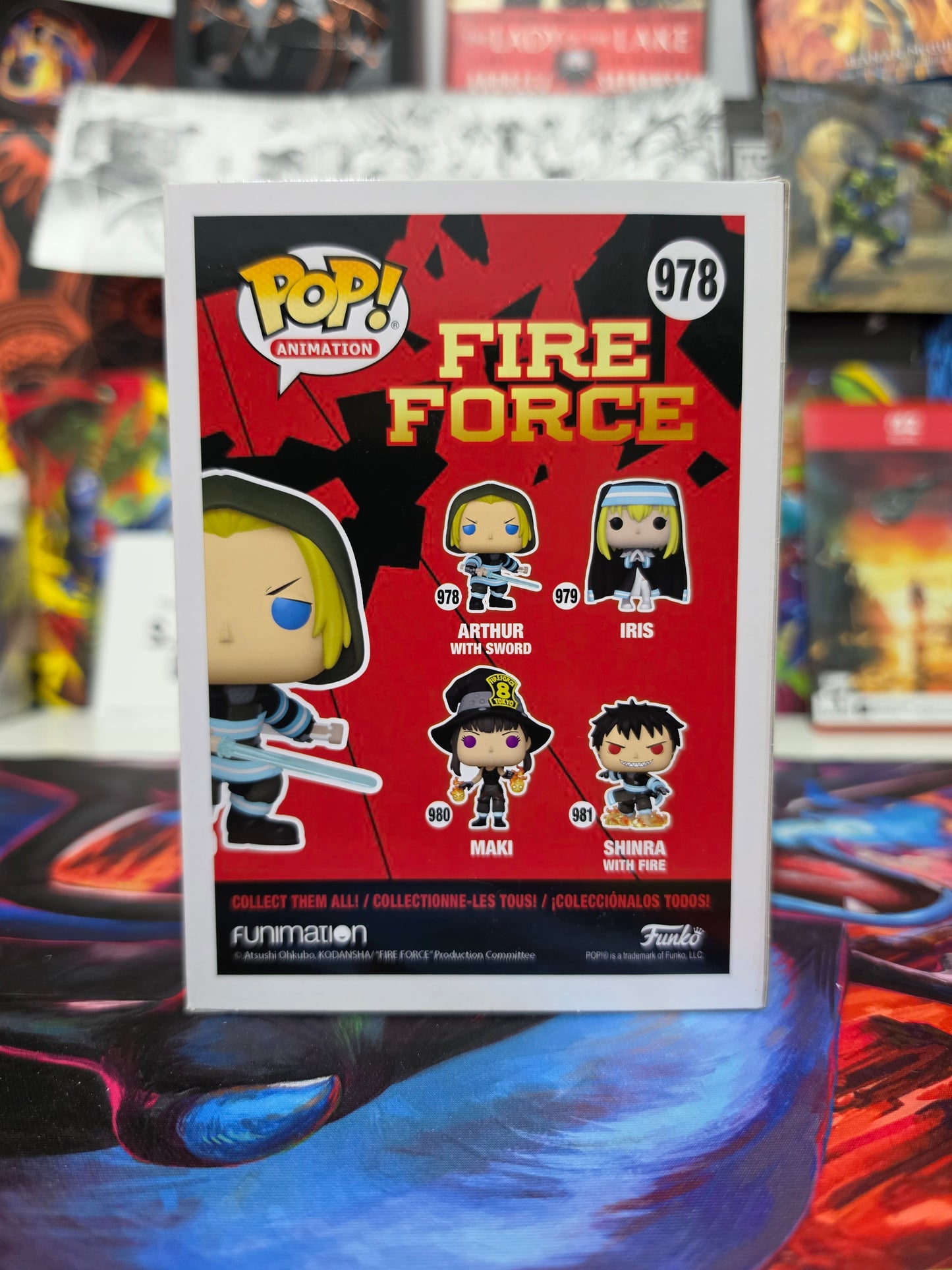 Funko Pop! Animation: Fire Force – Arthur with Sword #978 Vinyl Figure