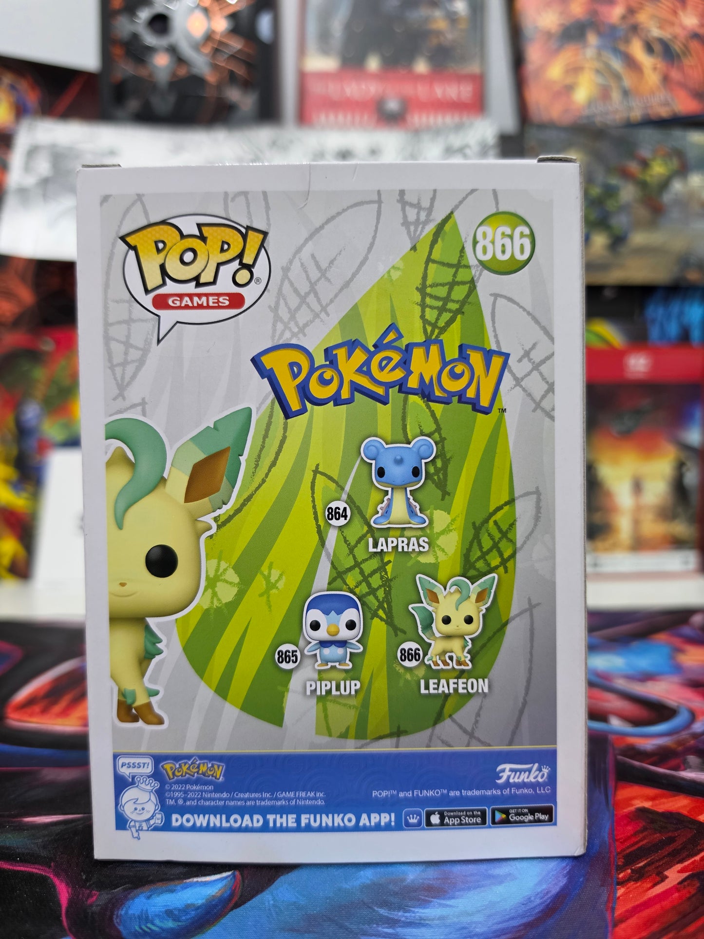 Funko Pop! Games: Pokémon – Leafeon #866 Vinyl Figure