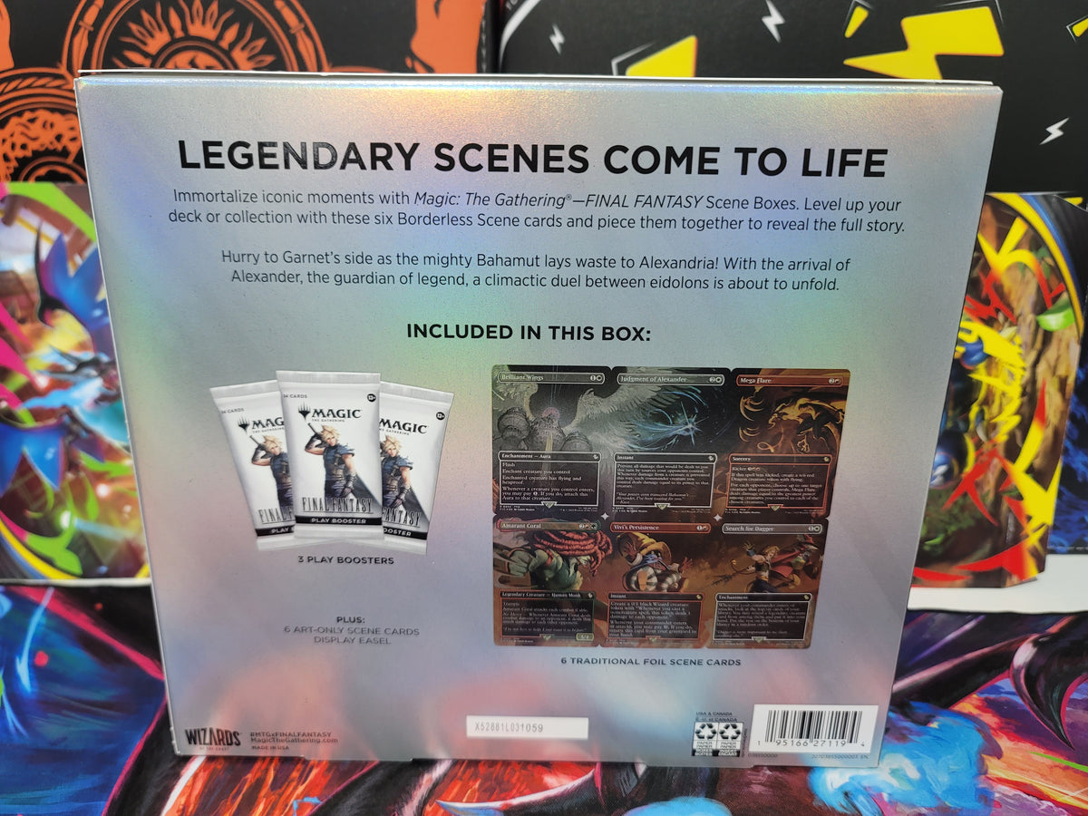 Magic : The Gathering Final Fantasy Scene Box