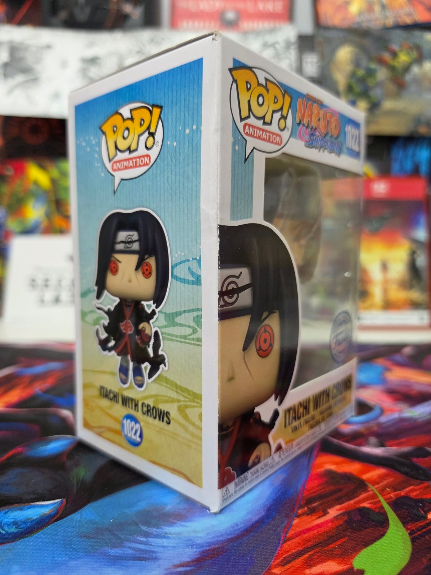 Funko Pop! Animation: Naruto Shippuden – Itachi with Crows #1022 (Funko Special Edition) Vinyl Figure