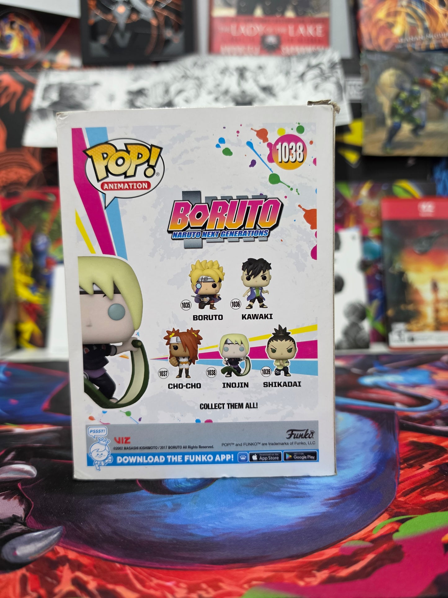 Funko Pop! Animation: Boruto – Inojin #1038 Vinyl Figure