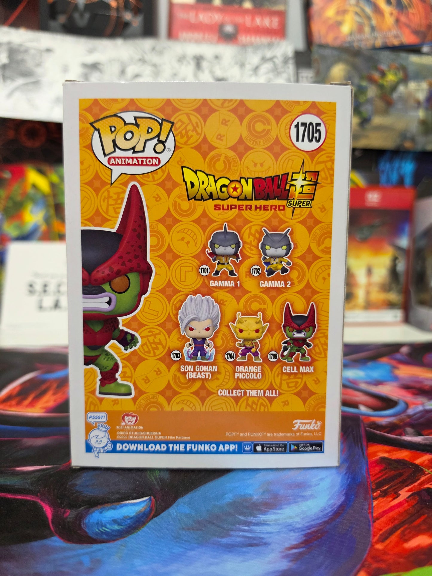 Funko Pop! Animation: Dragon Ball Super: Super Hero – Cell Max #1705 Vinyl Figure