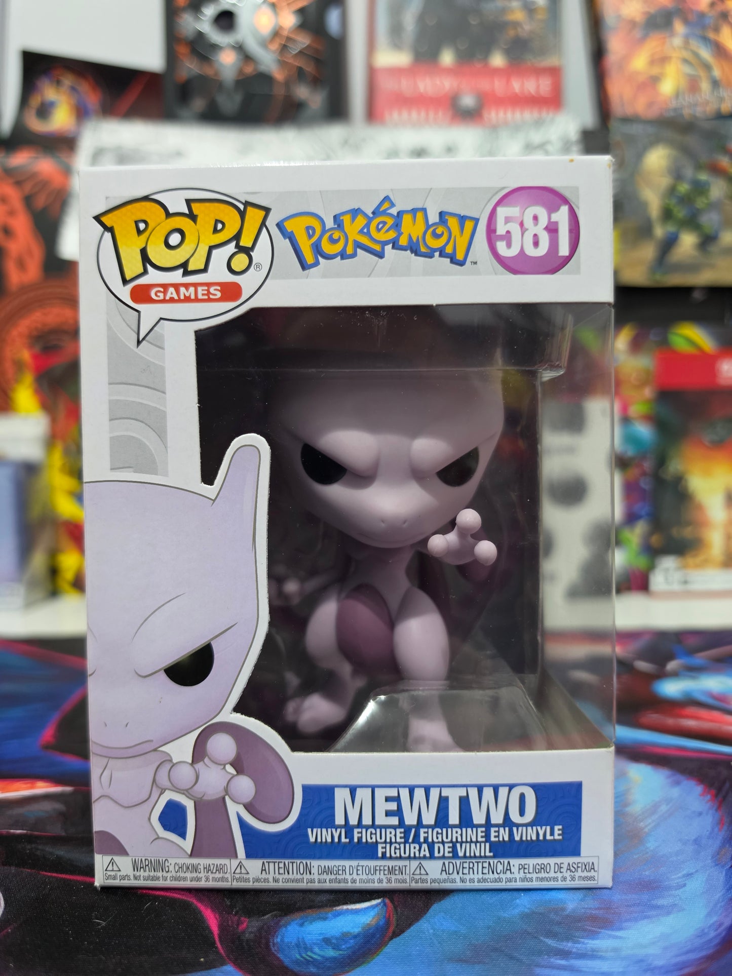 Funko Pop! Games: Pokémon – Mewtwo #581 Vinyl Figure