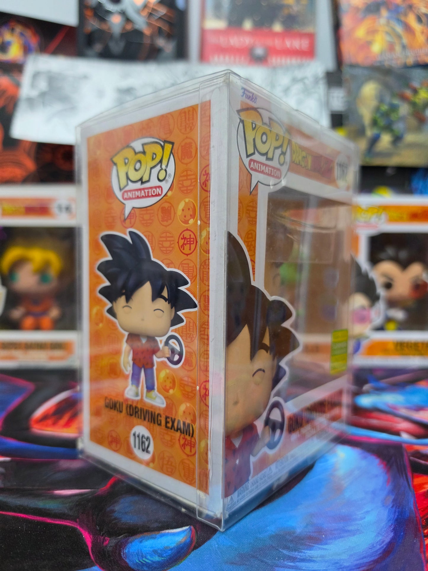 Funko Pop! Animation: Dragon Ball Z – Goku (Driving Exam) #1162 (2022 Summer Convention Limited Edition) Vinyl Figure
